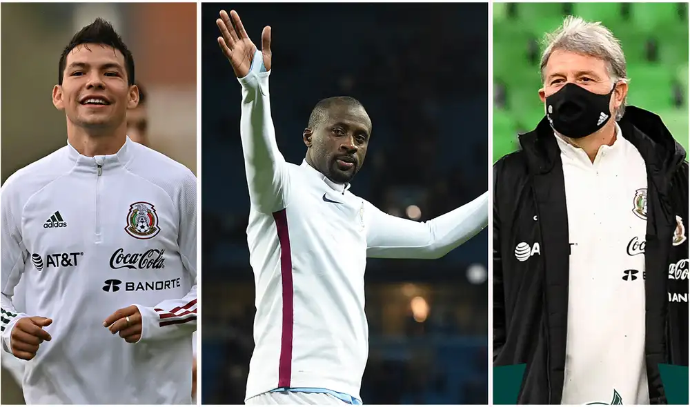 Yaya Touré también fue parte de la selección de Costa de Marfil en su etapa como futbolista. Foto: composición/ AFP/ Selección Nacional de México.