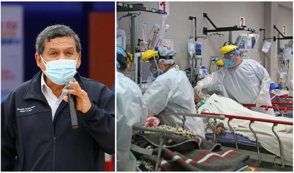 Una de las personas contagiadas proviene de Sudáfrica, informó Hernando Cevallos. Foto: composición LR/Andina