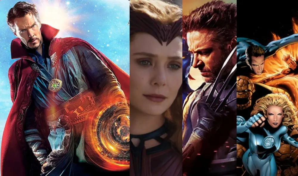 Doctor Strange 2 finaliza regrabaciones y podría incluir nuevos personajes de Sony y Fox, que fue comprada por Disney. Foto: composición/Marvel Studios/Fox