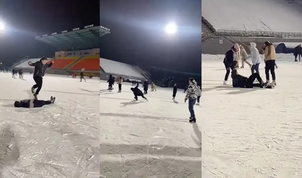 Este singular suceso ocurrió en Kazan, Rusia. Foto: captura de YouTube