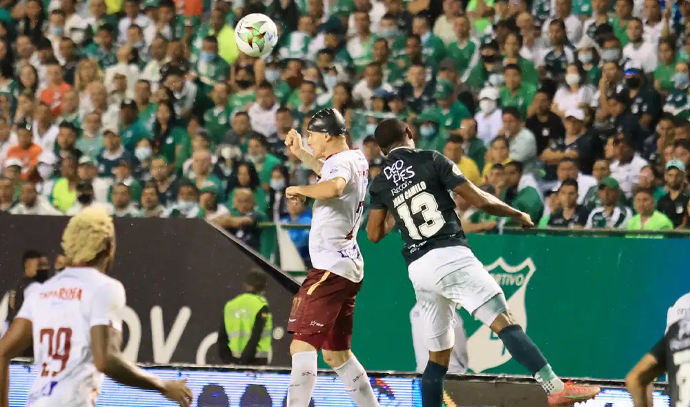 Deportivo Cali y Tolima igualaron en la primera final de la Liga BetPlay 2021. Foto: @cdtolima Deportivo Cali y Tolima igualaron en la primera final de la Liga BetPlay 2021. Foto: @cdtolima
