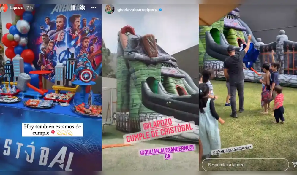 Ethel Pozo celebra cumpleaños de su futuro hijo político junto a su pareja Julián Alexander. Foto: compocisión/Ethel Pozo/Instagram