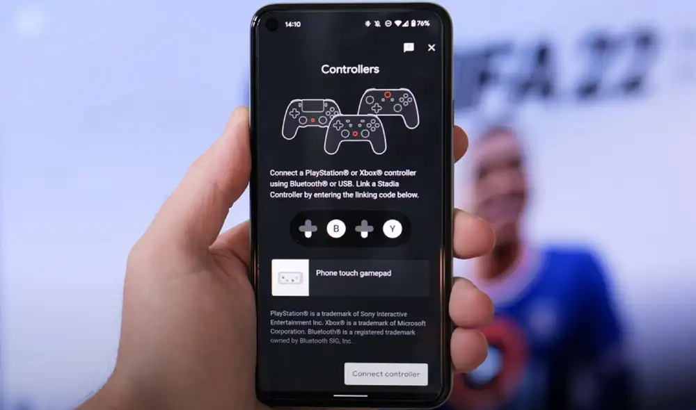 Con estos pasos sencillos puedes jugar en Google Stadia usando tu smartphone. Foto: Androidphoria