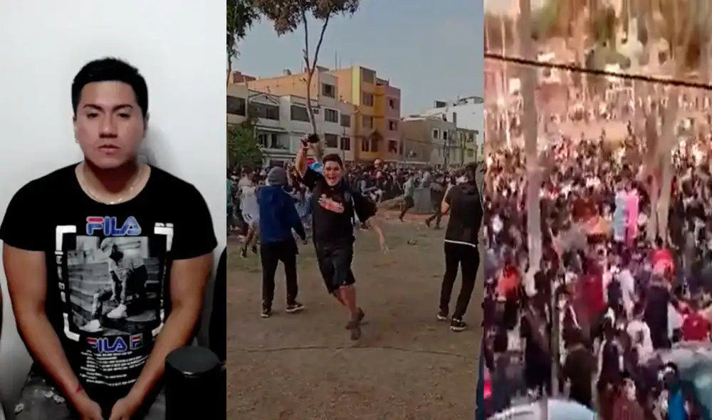 Luego del evento, decenas de personas fueron a la casa del youtube para amenazarlo. Foto: difusión / composición LR