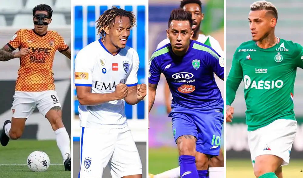 Revisa quiénes son los jugadores de la selección peruana que todavía deben jugar en Europa y Asia. Foto: composición/EFE