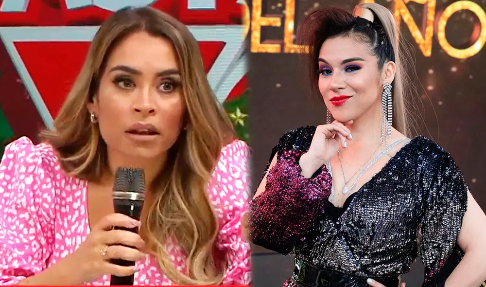 Ethel Pozo habló de Ruby Palomino en El artista del año. Foto: captura América TV / Instagram