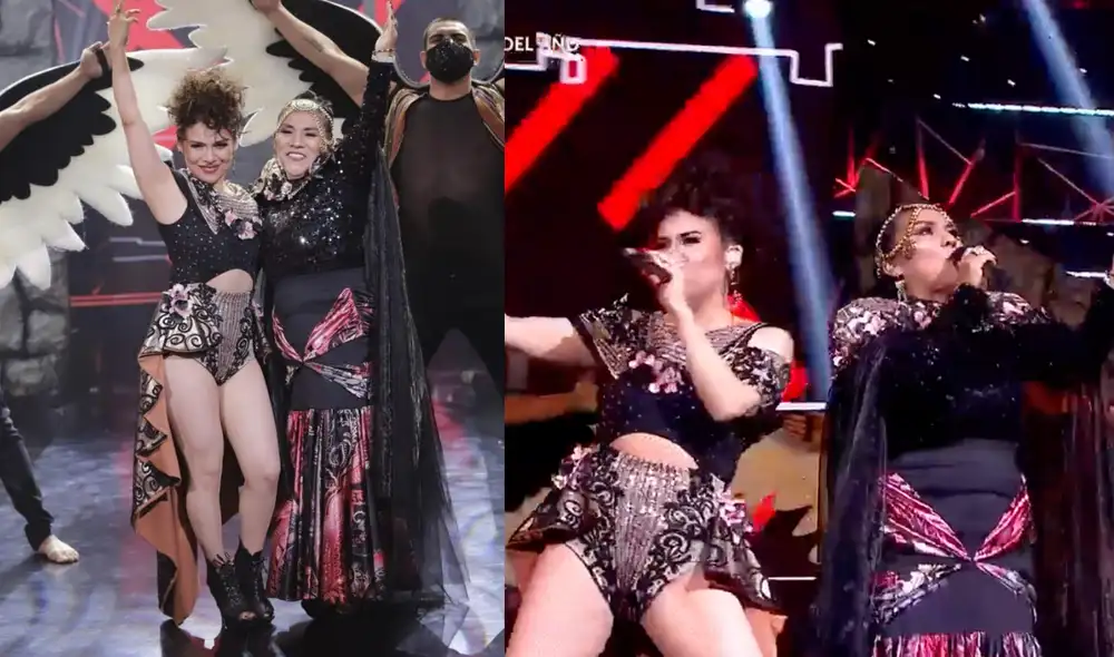 La mamá de Ruby Palomino es una cantante lírica. Foto: El artista del año/captura. La mamá de Ruby Palomino es una cantante lírica. Foto: El artista del año/captura.