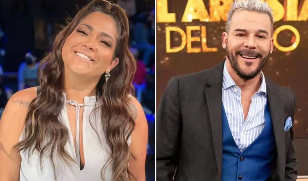 Adolfo Aguilar y Katia Palma fueron figuras durante muchos años de Yo soy. Foto: composición/ Instagram