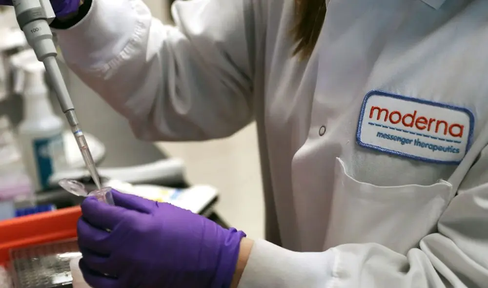 Moderna probó su dosis de refuerzo en grupos de 20 personas. Foto: Boston Globe Moderna probó su dosis de refuerzo en grupos de 20 personas. Foto: Boston Globe