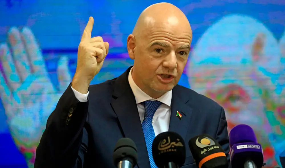 Gianni Infantino indicó que el estudio empezará a ser analizado en enero. Foto: EFE Gianni Infantino indicó que el estudio empezará a ser analizado en enero. Foto: EFE