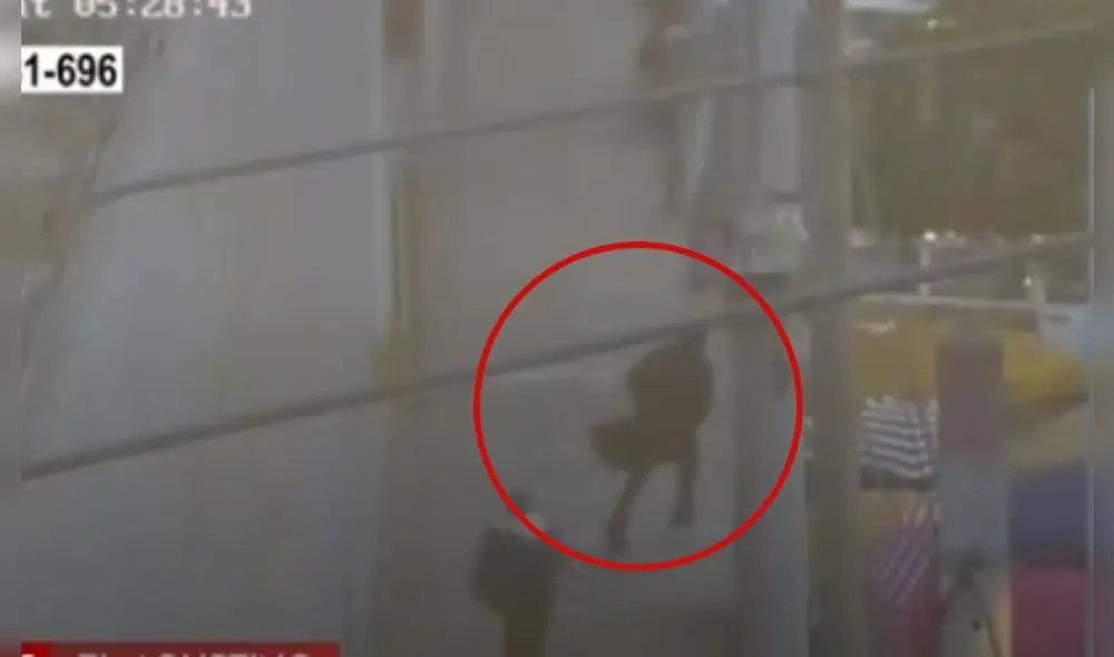 La joven trató de impedir el robo, pero la agredieron. Foto: América Noticias