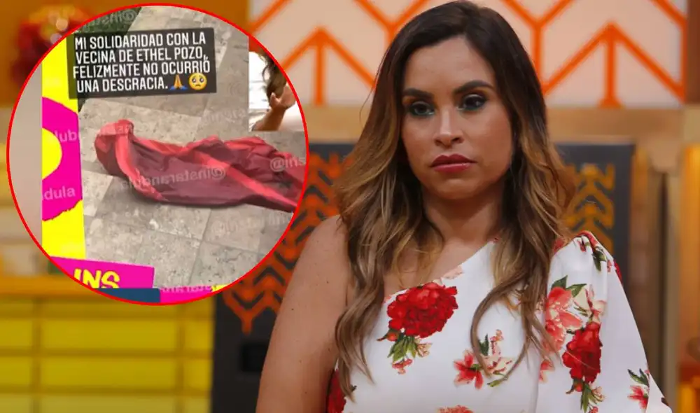 Ethel Pozo ocasionó incomodidad en su vecina el día de su cumpleaños. Foto: composición/ La República/ Instagram
