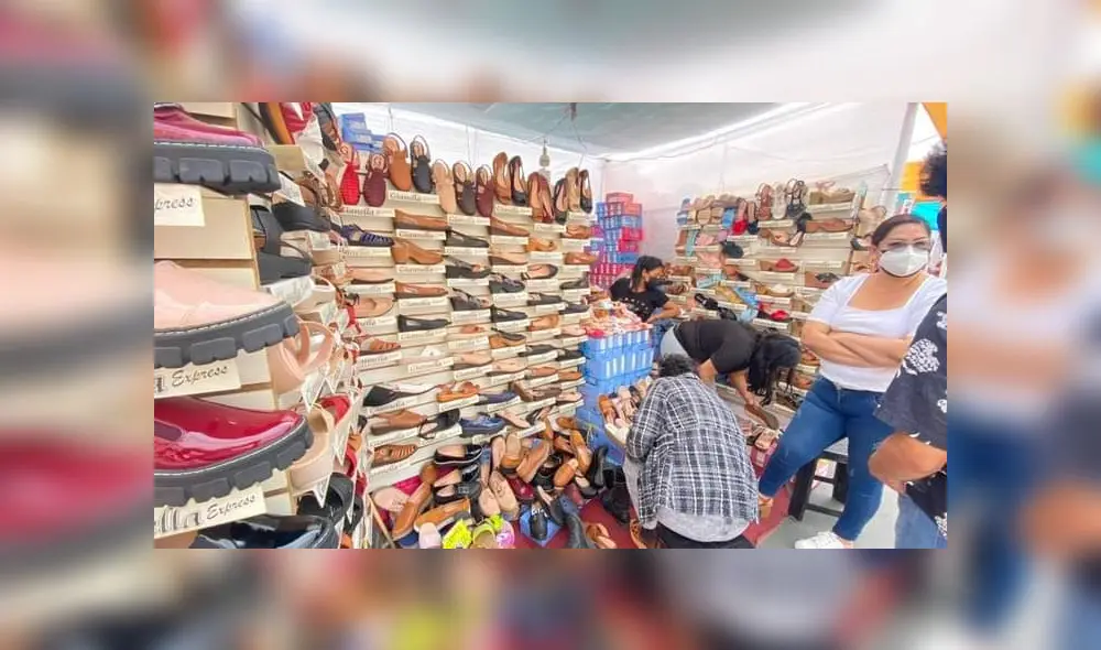 Empresarios de calzado y artesanos buscan reactivarse con este evento. Foto: MDEP Empresarios de calzado y artesanos buscan reactivarse con este evento. Foto: MDEP