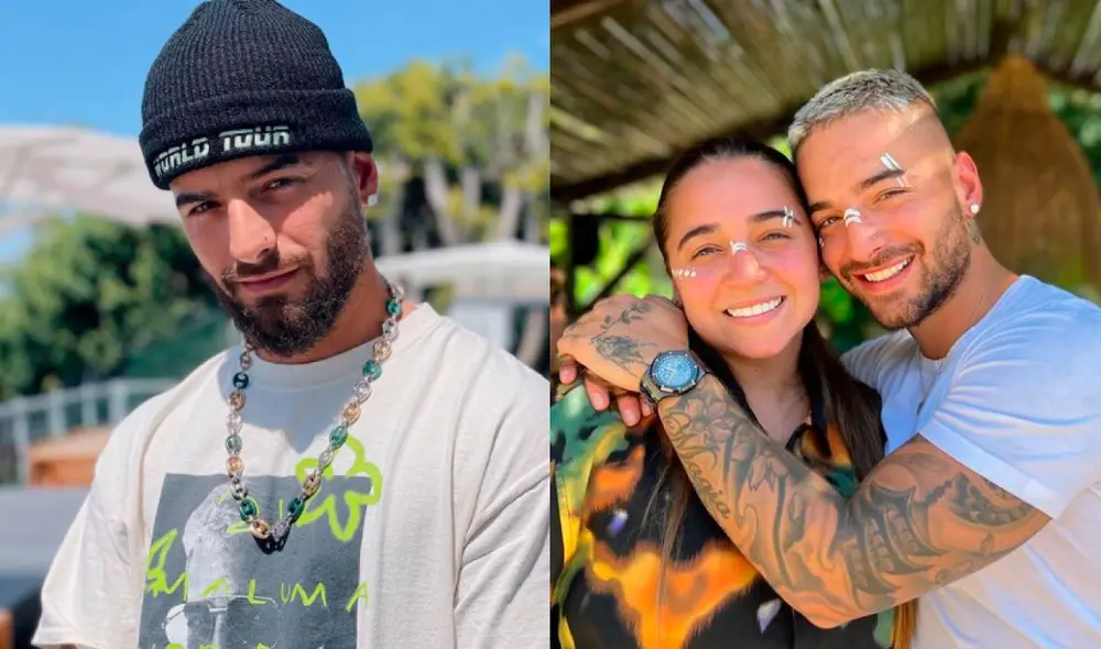 Maluma se mostró muy feliz al lado de su hermana, Manuela. Foto: Maluma/Instagram