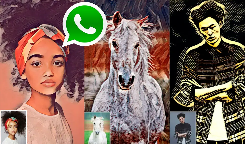 Personaliza las fotos favoritas de tu galería en un atractivo formato de dibujos. Foto: composición LR/ Google Play