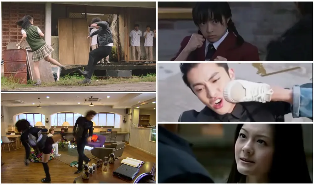 Boys over flowers: repasa la escena de la patada voladora en las distintas versiones de Hana yori dango. Foto: composición LR / Captura de YouTube Boys over flowers: repasa la escena de la patada voladora en las distintas versiones de Hana yori dango. Foto: composición LR / Captura de YouTube