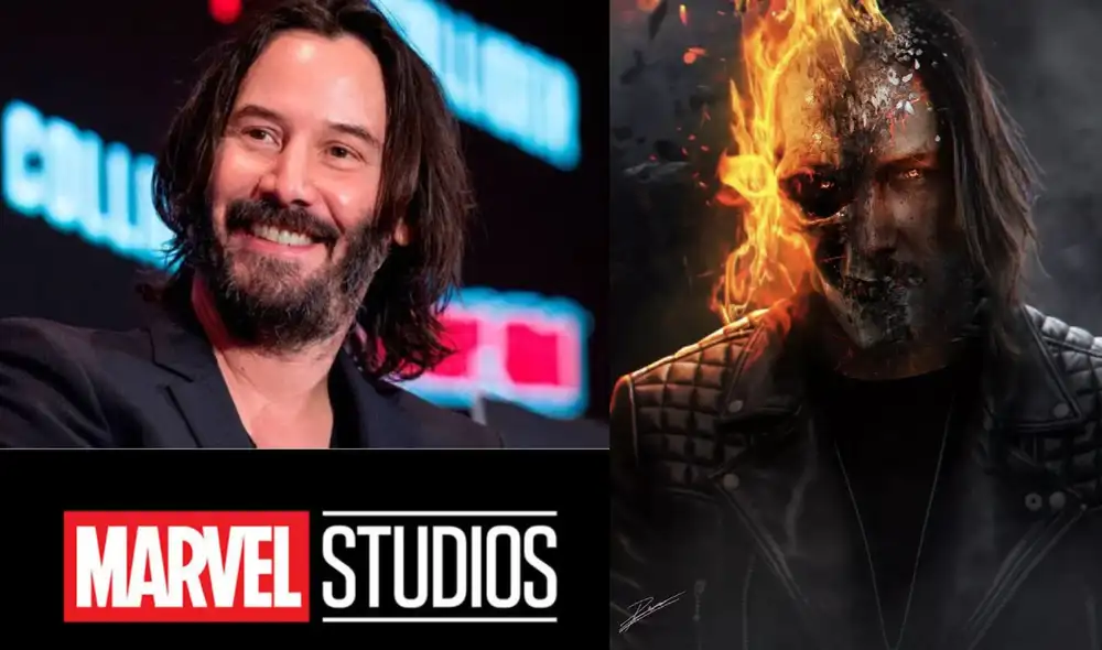 Fans quieren que Keanu Reeves sea Ghost Rider y aparezca junto Blade, Moon Knight y Werewolf. Foto: composición/ Facebook Fuera de Foco / Twitter Comic Book Guru Podcast