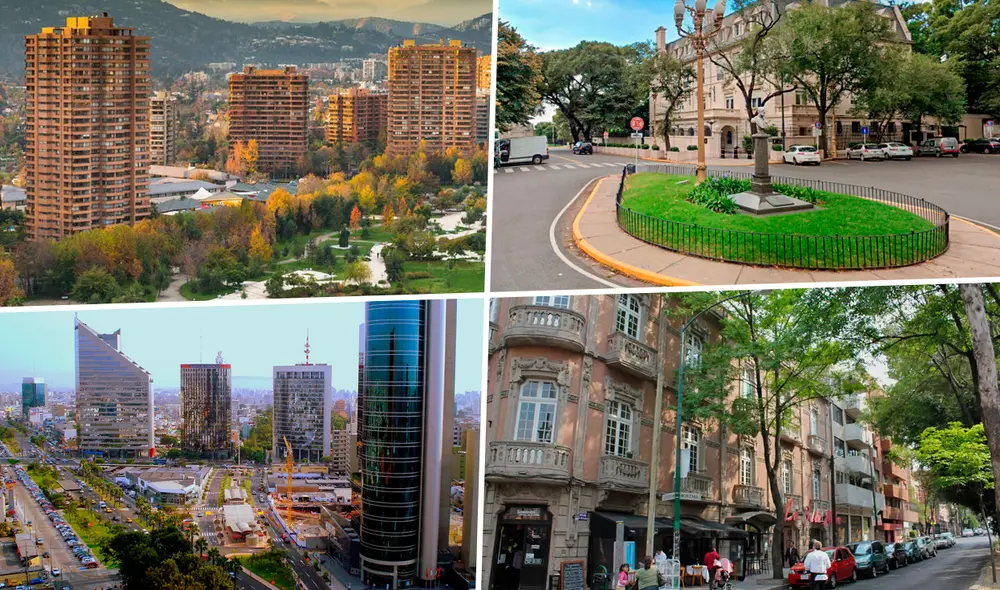 Las Condes, Recoleta, San Isidro y Roma son algunos de los barrios más exclusivos y costosos en Latinoamérica. Foto: composición de Fabrizio Oviedo / La República