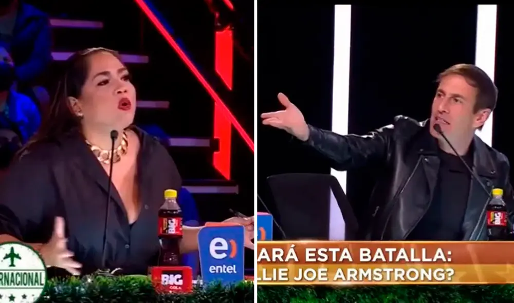 Katia Palma y Mauri Stern en Yo soy. Foto: captura de Latina