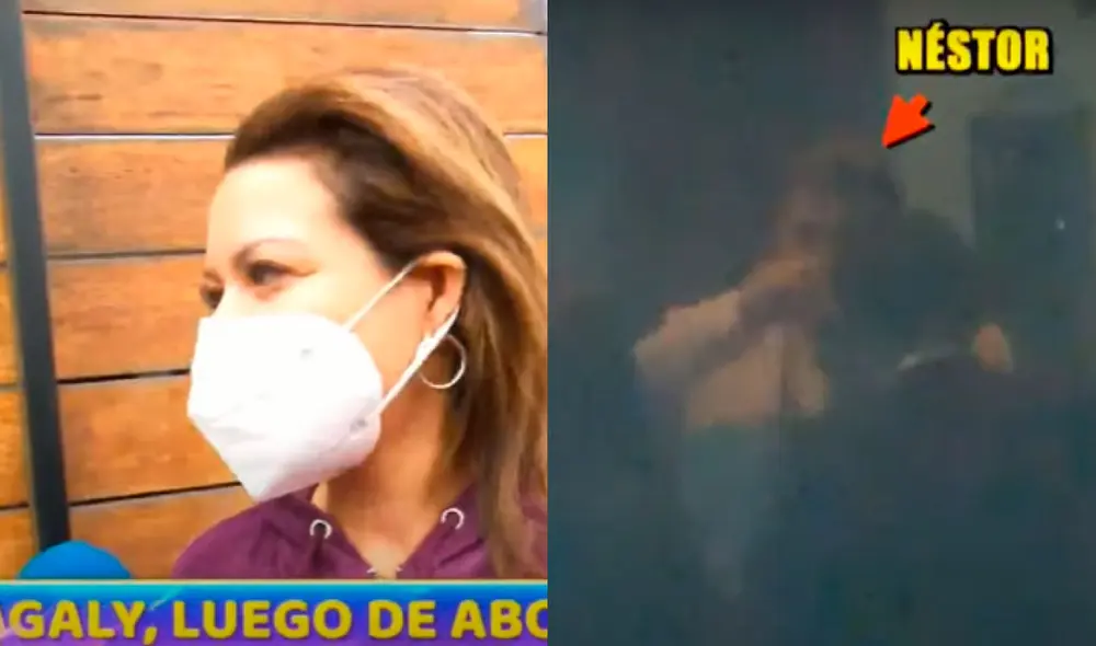 Flor Polo indicó que está tranquila y que mantiene comunicación con Néstor Villanueva por sus hijos. Foto: captura de ATV Flor Polo indicó que está tranquila y que mantiene comunicación con Néstor Villanueva por sus hijos. Foto: captura de ATV