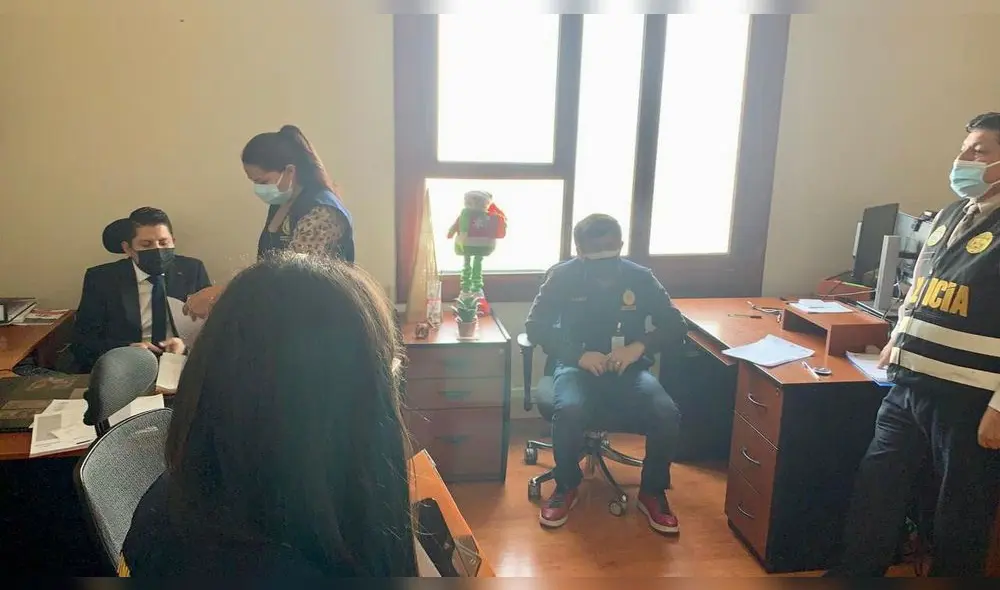 Fiscalía interviene Palacio de Gobierno. Foto: Ministerio Público