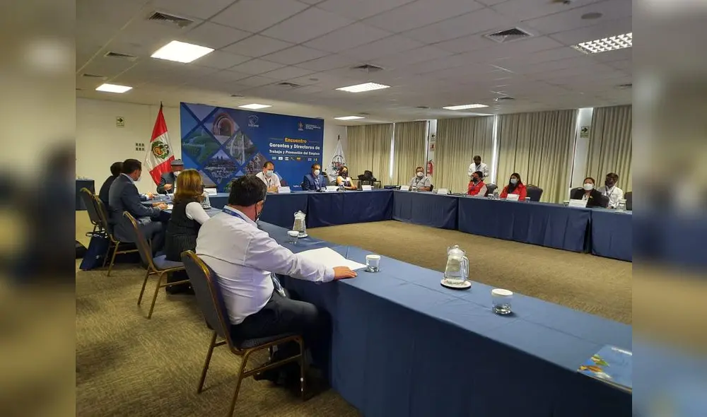 Certamen congregó a titulares regionales del sector Trabajo. Foto: GRLL Certamen congregó a titulares regionales del sector Trabajo. Foto: GRLL