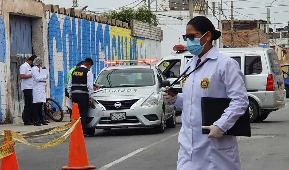 La víctima fue identificada como Ángel Tomas Béjar Vargas. Foto: Vanessa Trebejo/URPI-LR
