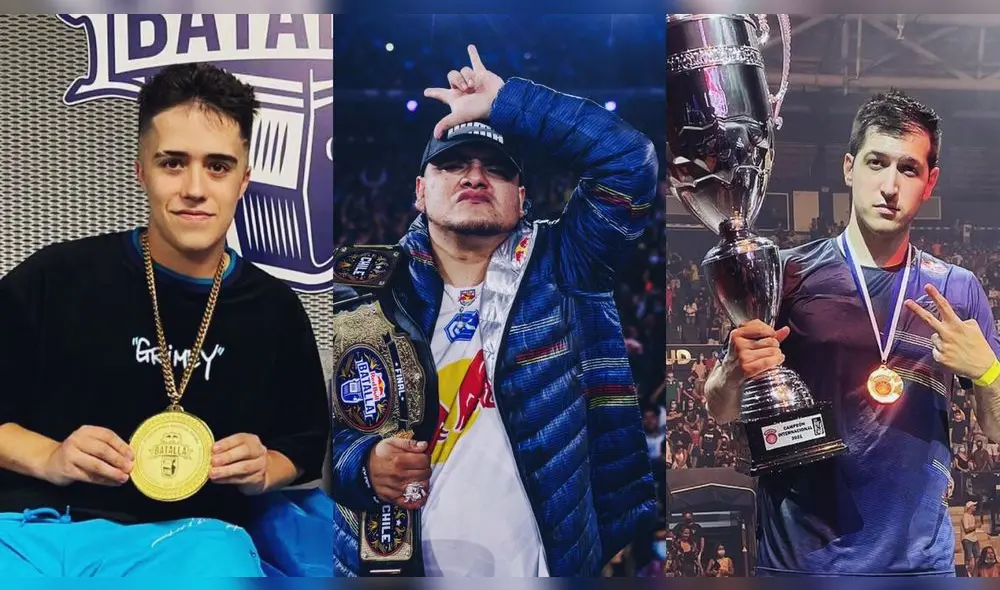 Gazir, Aczino y Chuty son los candidatos a mejores del año. Foto: composición La República