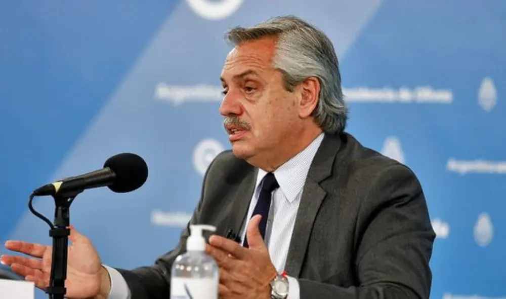 Presidente de Argentina anuncia bono de fin de año para trabajadores del Estado. Foto: AFP