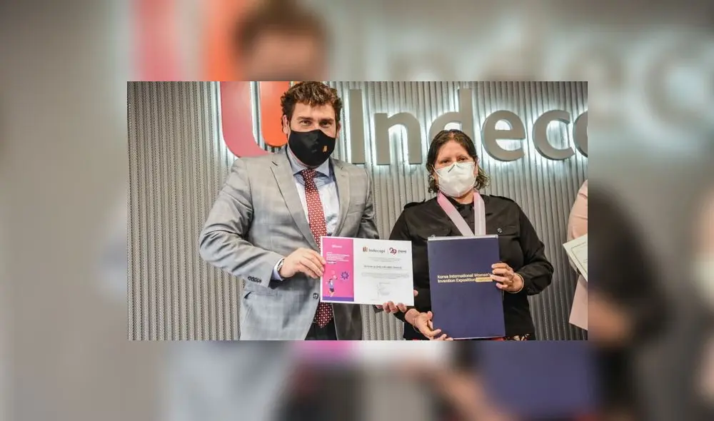 Flores es la inventora tecnológica top del Perú con 19 patentes verdes. Foto: Indecopi
