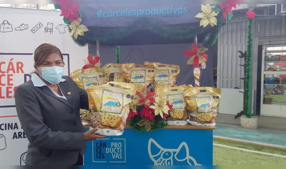 Mistitón es la marca de un panetón elaborado por 15 internos. Foto: URPI/Alexis Choque