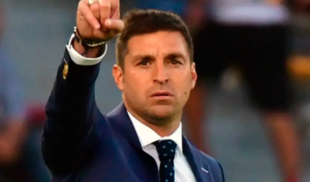 Diego Alonso, nuevo DT de Uruguay, dio positivo al COVID-19. Foto: AFP