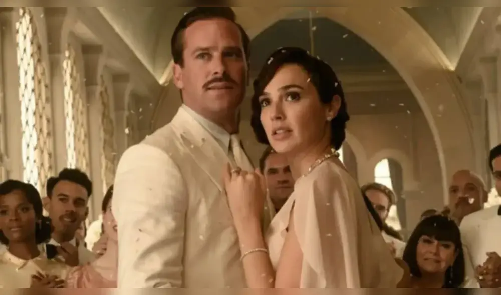 Death on the Nile con el controvertido Armie Hammer y la popular Gal Gadot se estrena en las salas de cine el 11 de febrero del 2022. Foto: 20th Century Studios. Death on the Nile con el controvertido Armie Hammer y la popular Gal Gadot se estrena en las salas de cine el 11 de febrero del 2022. Foto: 20th Century Studios.