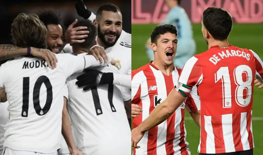 Conoce por dónde ver el partido entre Athletic Bilbao vs. Real Madrid de La Liga Santander. Foto: AFP Conoce por dónde ver el partido entre Athletic Bilbao vs. Real Madrid de La Liga Santander. Foto: AFP