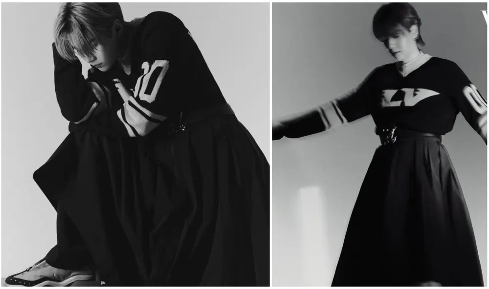 BTS: Suga parte de su sesión de fotos en Instagram, el rapero fue el único de los miembros que lució una falda. Foto: Composición LR / Imágenes IG BTS: Suga parte de su sesión de fotos en Instagram, el rapero fue el único de los miembros que lució una falda. Foto: Composición LR / Imágenes IG