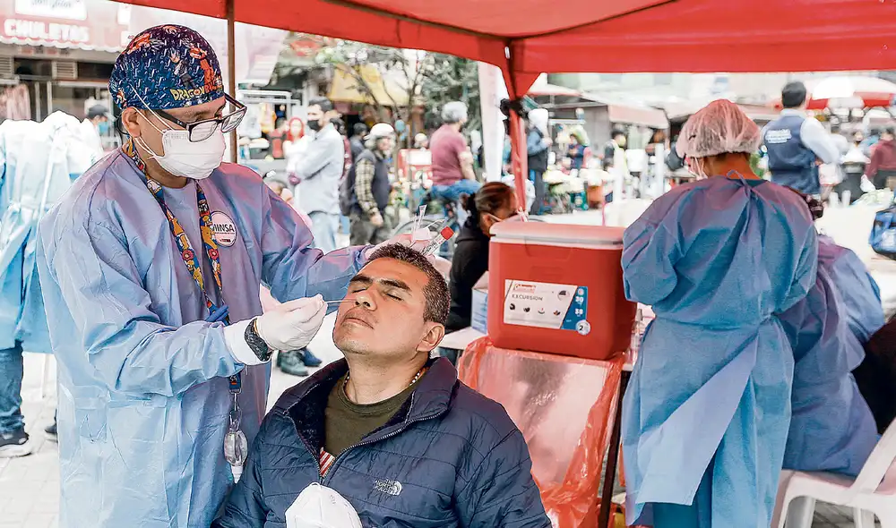 Rastreo. Hasta ayer seguían siendo 12 los casos de la variante ómicron, pero en el Minsa temen que sean muchos más. Foto: Rastreo. Hasta ayer seguían siendo 12 los casos de la variante ómicron, pero en el Minsa temen que sean muchos más. Foto: