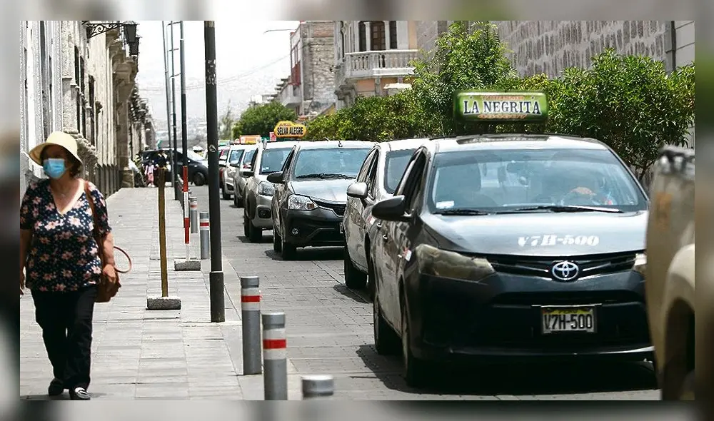 Propuesta. Se evalúa formalizar a más taxistas en Arequipa. Foto: La República