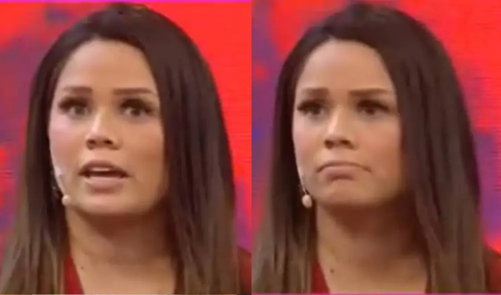 Andrea San Martín acudió al set de Magaly TV, la firme para defenderse de las acusaciones de su expareja. Foto: captura ATV Andrea San Martín acudió al set de Magaly TV, la firme para defenderse de las acusaciones de su expareja. Foto: captura ATV