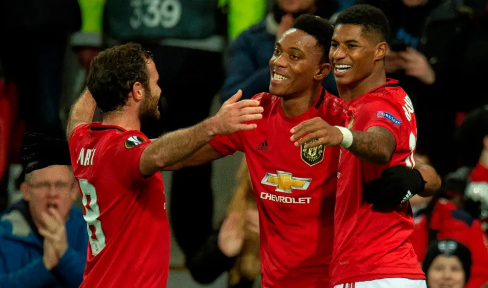 Manchester United anda en la sexta casilla de la Premier League. Foto: EFE Manchester United anda en la sexta casilla de la Premier League. Foto: EFE