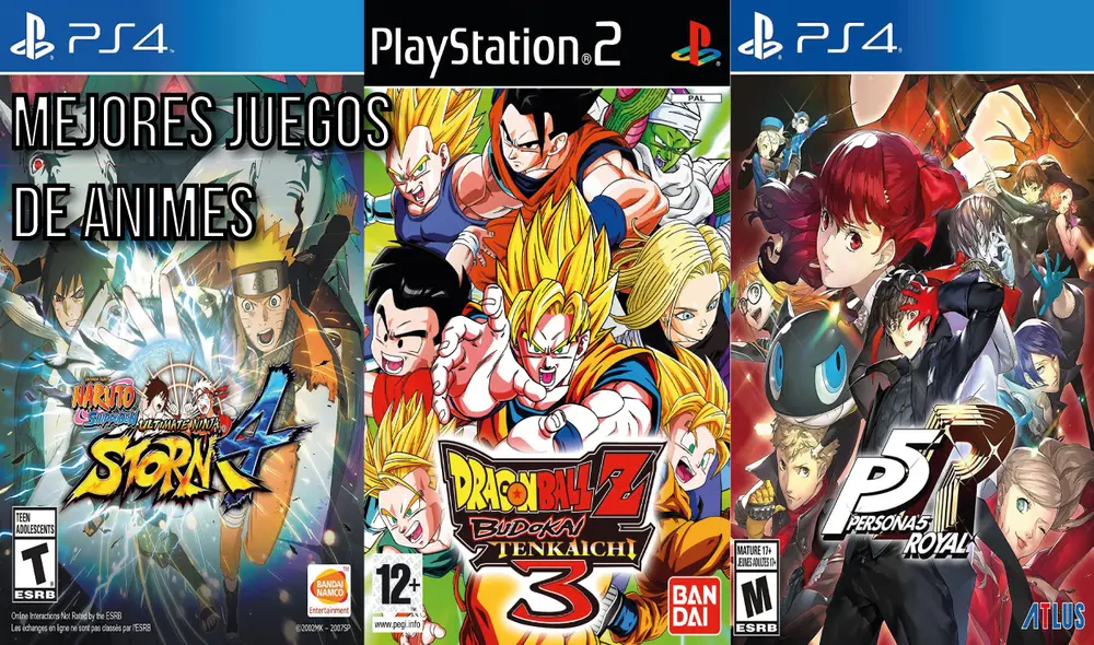 Los animes que más fama han obtenido en la industria de videojuegos los conoces aquí. Foto: composición LR