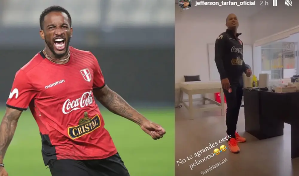 Jfferson Farfán y Alberto Rodríguez. Foto: composición