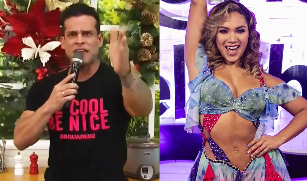 Christian Domínguez no estaría cómodo con la presencia de Isabel Acevedo en América hoy. Foto: composición/ captura de América TV/ GV Producciones