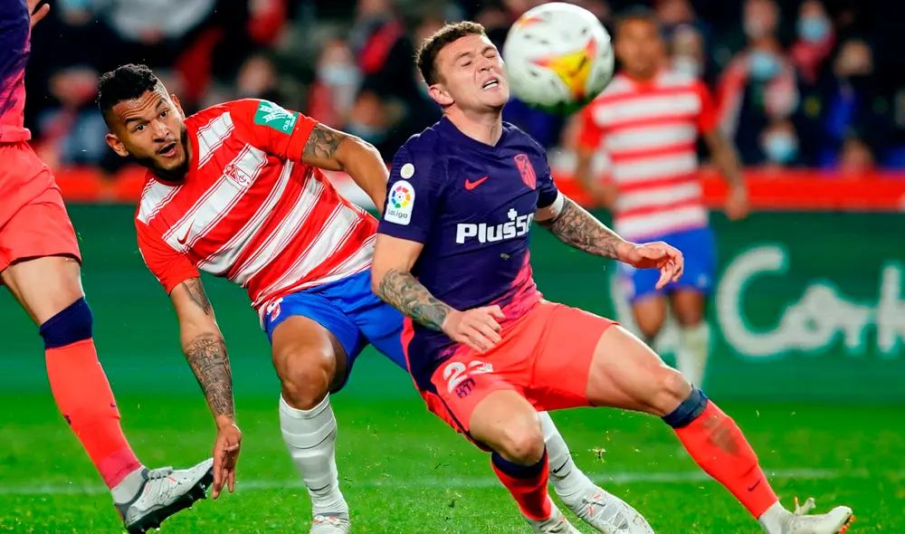 Con la derrota, Atlético de Madrid se aleja más de la punta y marcha quinto en la tabla, con 39 puntos. Foto: Granada