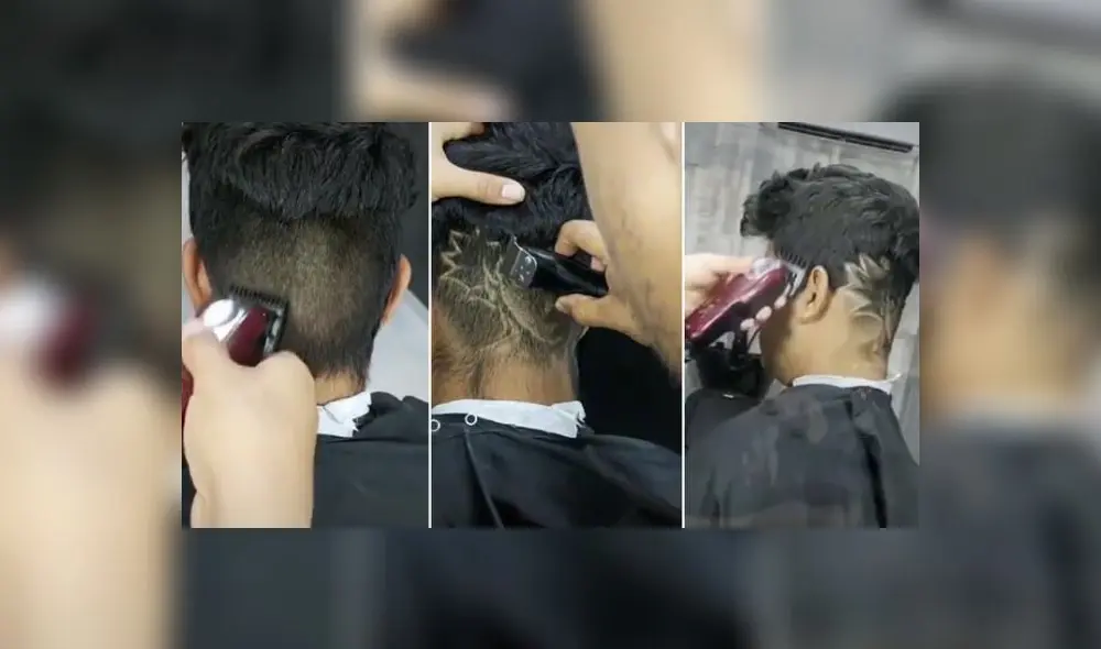 El resultado del corte divirtió a miles de internautas. Foto: captura de TikTok El resultado del corte divirtió a miles de internautas. Foto: captura de TikTok