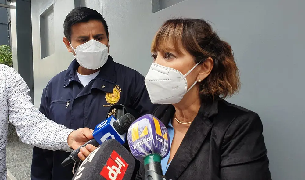 La fiscal Norah Córdova declaró sobre lo dicho por el abogado de Pedro Castillo respecto a la diligencia frustrada del último lunes. Foto: Vanessa Trebejo-URPI/LR