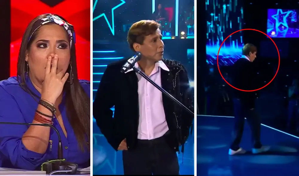 Hugo Apaza, 'Ricardo Montaner' de Yo soy, no pudo volver a interpretar el tema "Será". Foto: captura Latina