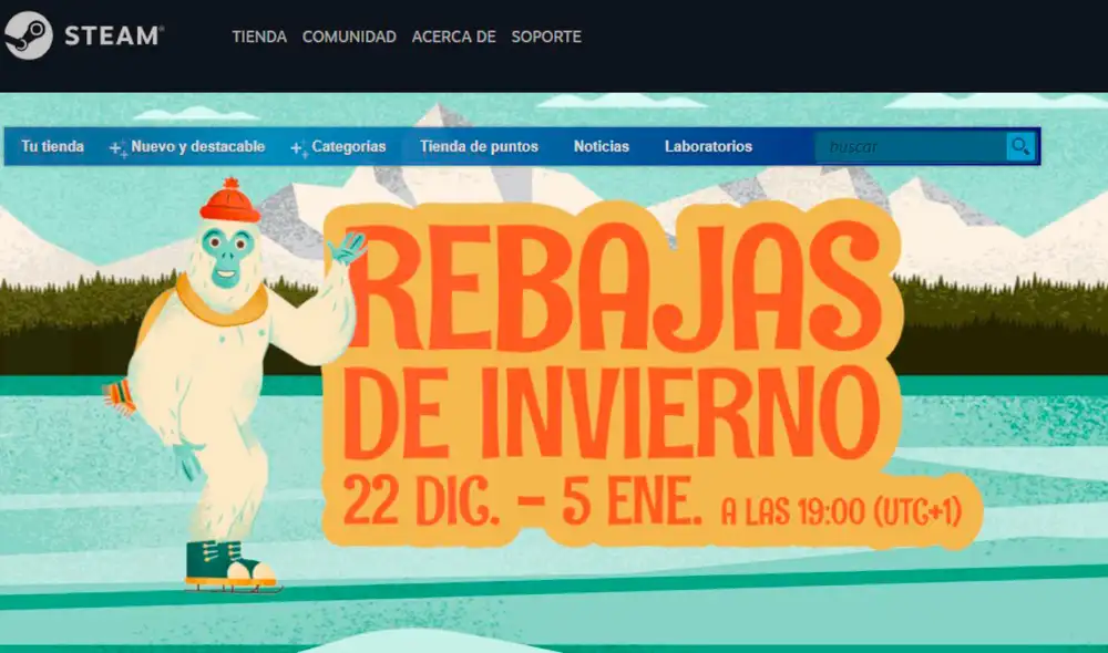 Steam ofrece títulos con hasta el 75% de descuento. Foto: captura de Steam Steam ofrece títulos con hasta el 75% de descuento. Foto: captura de Steam