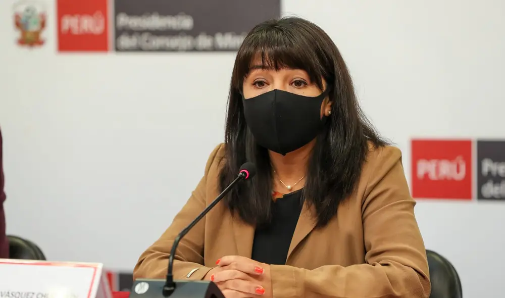 Mirtha Vásquez asumió la presidencial del Consejo de Ministros el último 6 de octubre. Foto: PCM Mirtha Vásquez asumió la presidencial del Consejo de Ministros el último 6 de octubre. Foto: PCM