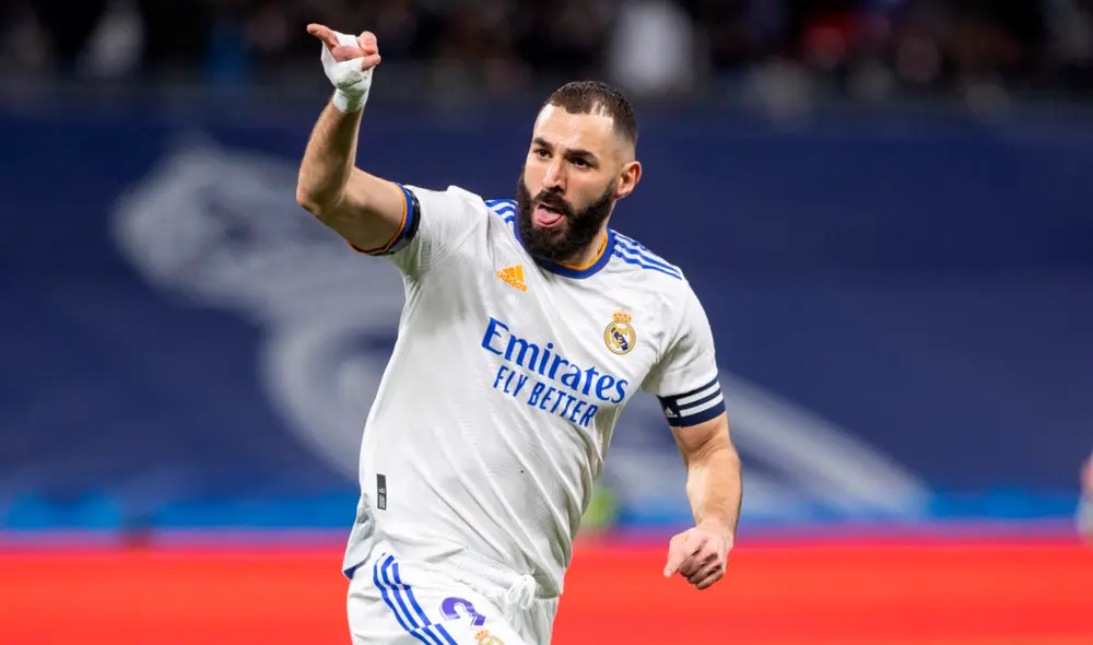 Karim Benzema fue el goleador del equipo blanco con 20 tantos. Foto: EFE Karim Benzema fue el goleador del equipo blanco con 20 tantos. Foto: EFE