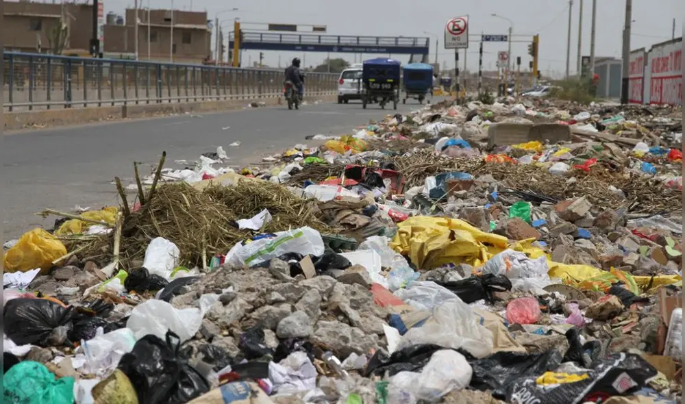 Uno de los sectores más contaminados en José L. Ortiz en la Av. Chiclayo. Foto: La República.